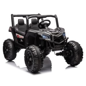 24V Ride On XXL UTV car for kid,2seater with two safety belts, Side by Side 4x4 Ride on Off-Road Truck with Parent Remote Control, Battery Powered Electric Car w/High Low Speed, two safety belts.