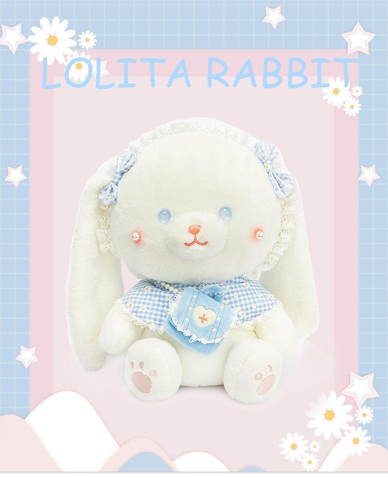 Lolita bunny plush toy cute action doll doll girl 