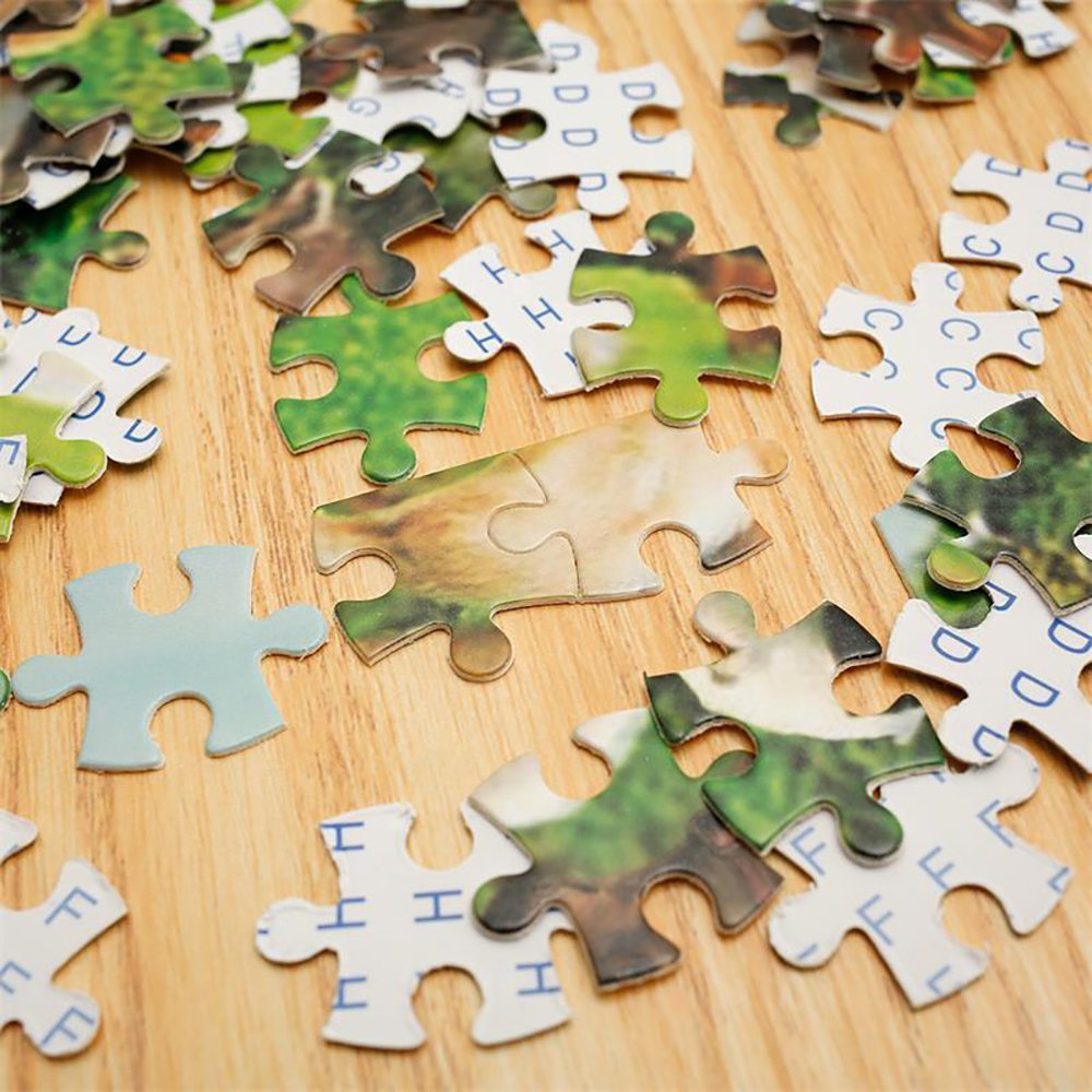 1000 Pieces Jigsaw Puzzle 101 Pooping Puppies Dogs Pooping Puzzles - Image 13