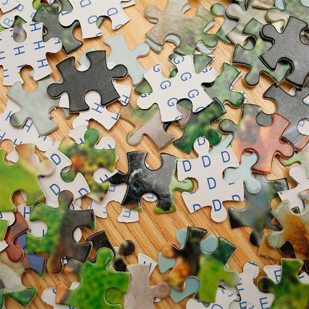 1000 Pieces Jigsaw Puzzle 101 Pooping Puppies Dogs Pooping Puzzles - Image 5