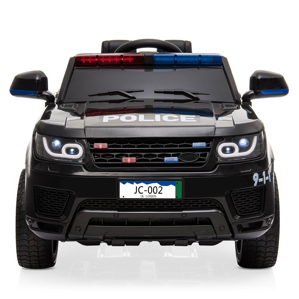 12V Kids Police Ride On Car Electric Cars 2.4G Remote Control, LED Flashing Light, Music & Horn. - Image 9